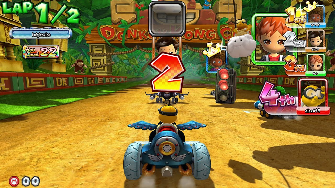 Mario Kart Arcade GP DX 1.18 (English) - Ace Level 22 Battle!! (Master) National Battle Races | UHD