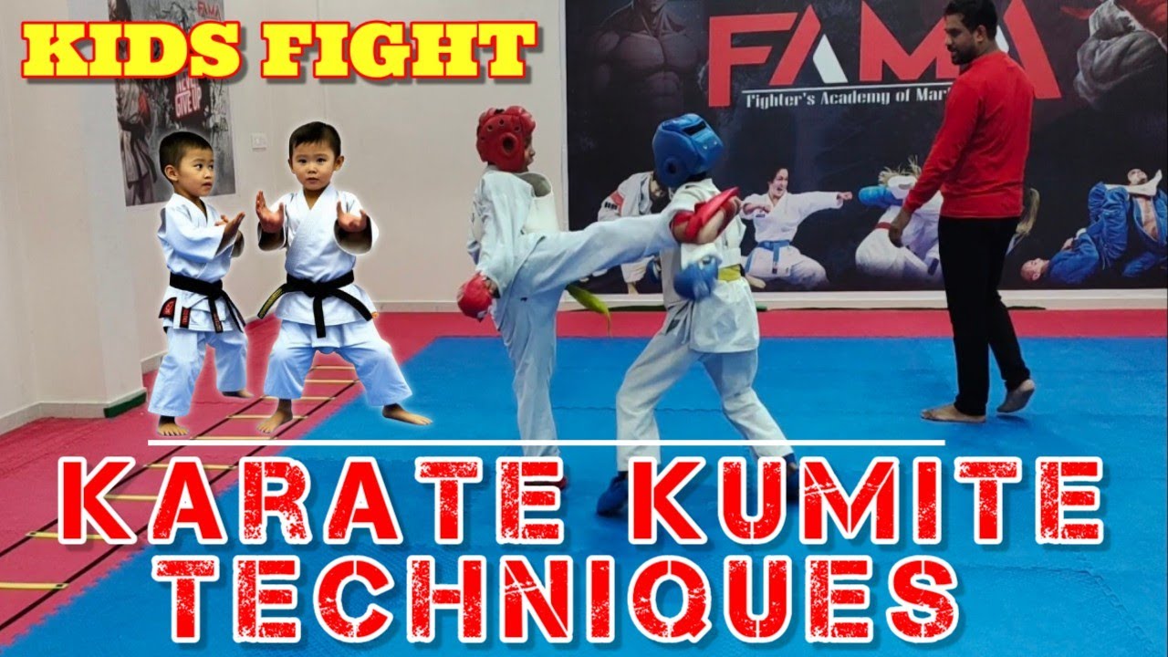 Karate Kumite Prectice | karate Kumite Techniques | karate Kids Training | Karate School |