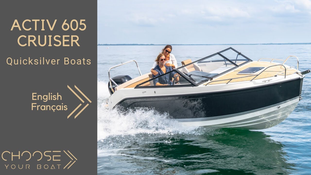 ACTIV 605 CRUISER - Quicksilver : Guided Tour (English +  Français)
