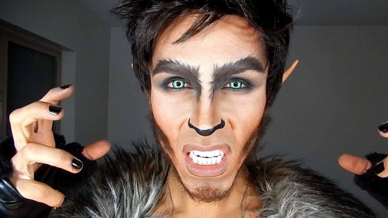 Hombre Lobo Transformacion Maquillaje