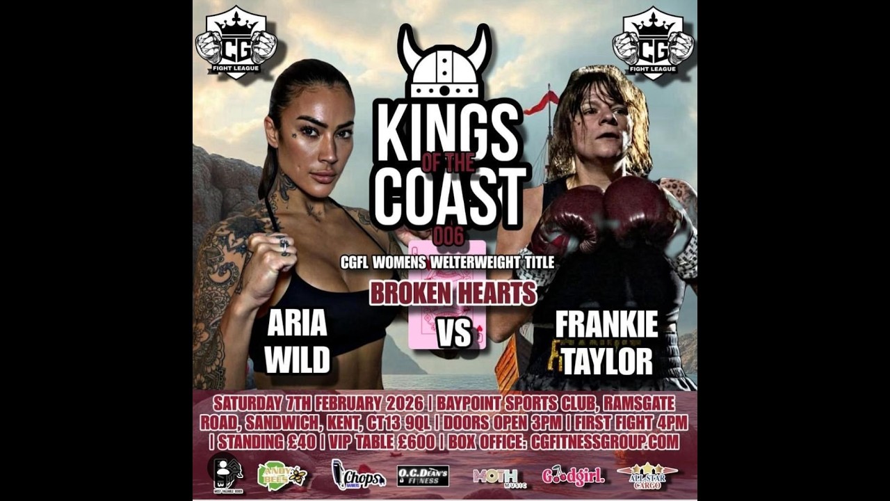 ARIA WILD vs FRANKIE TAYLOR | RAW & UNCUT Fight Night (Live Crowd Footage)