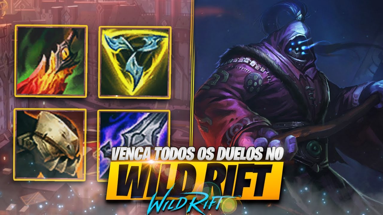 Como BUILDAR um LUTADOR e Vencer Todas as Lutas no WILD RIFT!