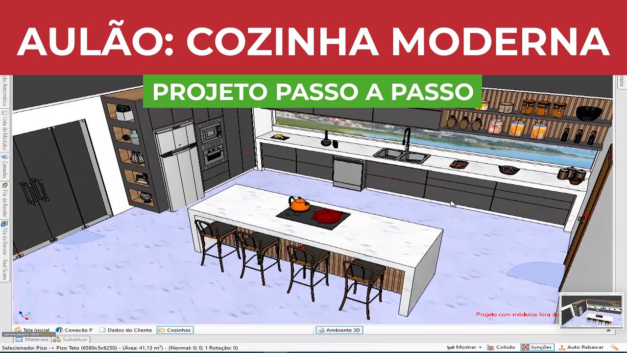 Aulão: Cozinha Moderna (passo a passo)