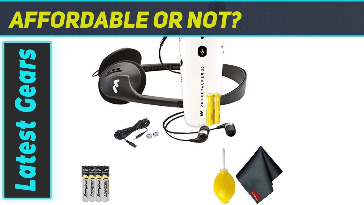 Enhance Your Listening Experience with the Williams Sound Pocketalker 2.0 - Comprehensive Review!