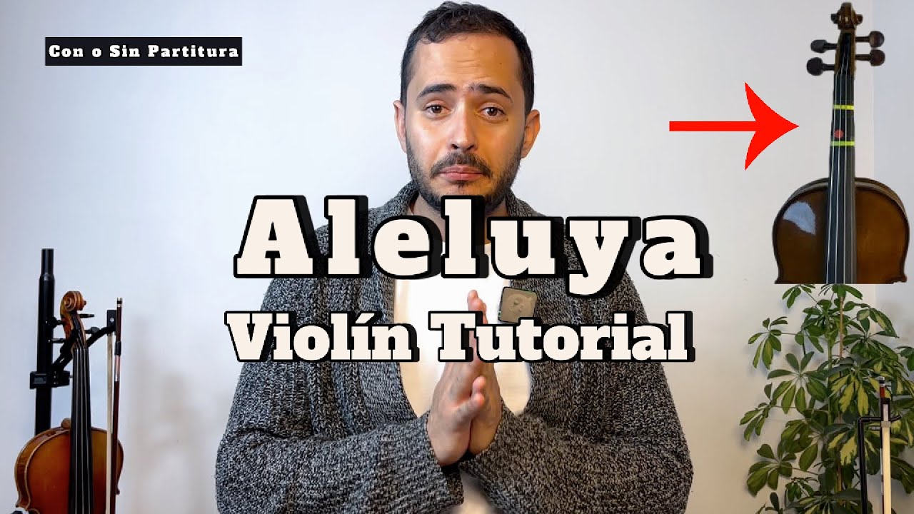 Aleluya - Leonard Cohen | Tutorial para tocar en Violín