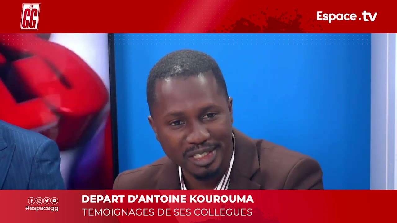 TEMOIGNAGES EMOUVANTS DES COLLEGUES D'ANTOINE KOUROUMA SUITE A SON DEPART
