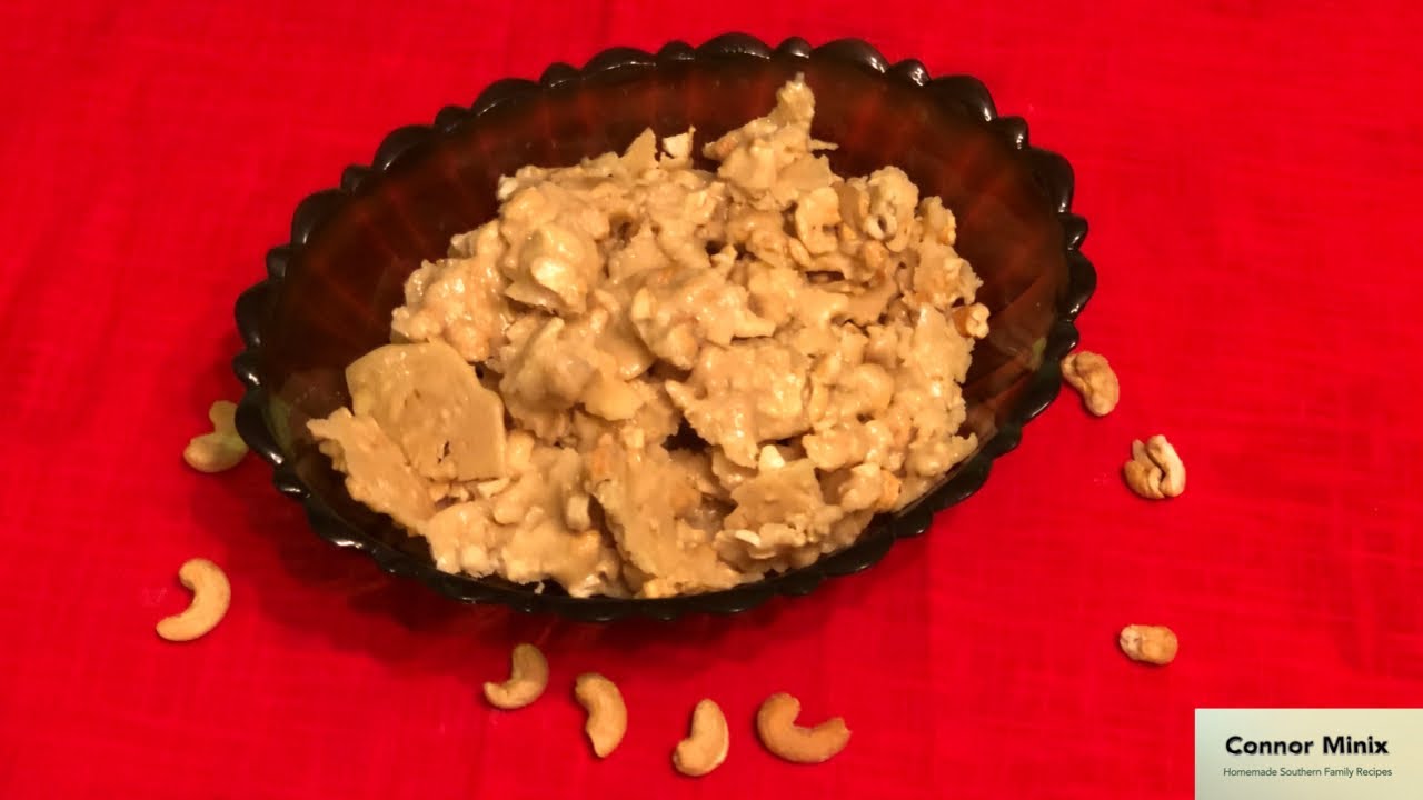 How to Make Cashew Crunch (Christmas Recipe)