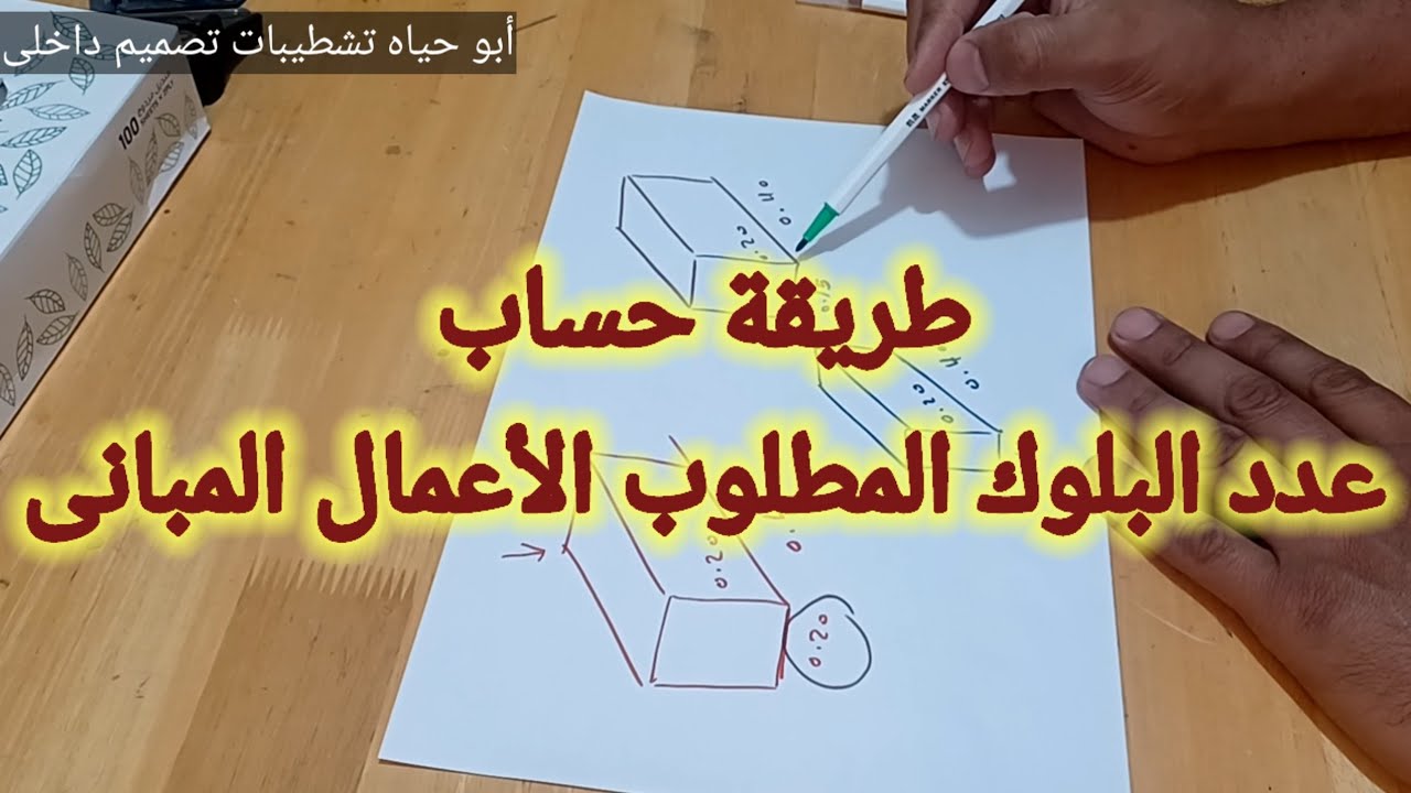 كم كمية البلوك الطابوق المطلوبة لأعمال البناء