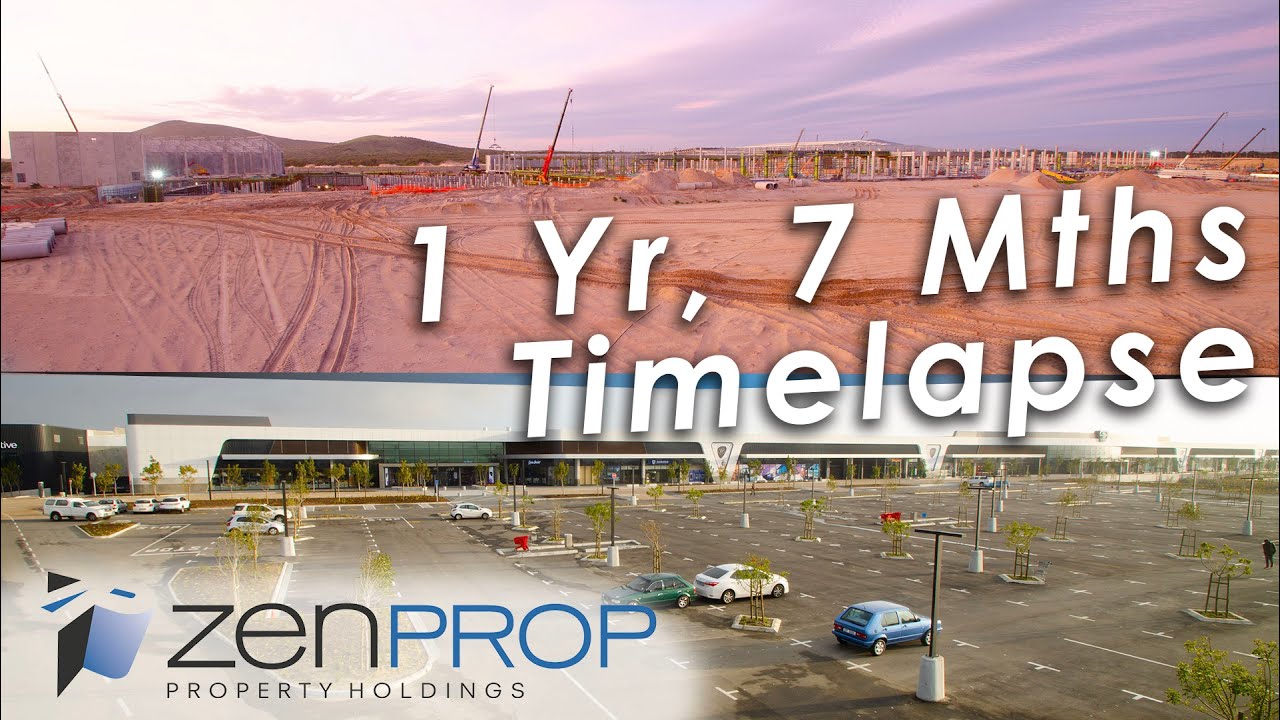 Table Bay Mall Construction Timelapse for Zenprop