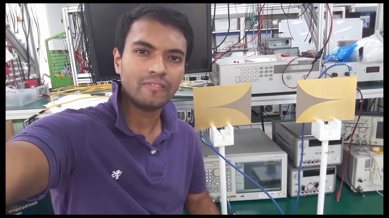 Measurement of Group Delay & S21 of UWB Vivaldi Antenna
