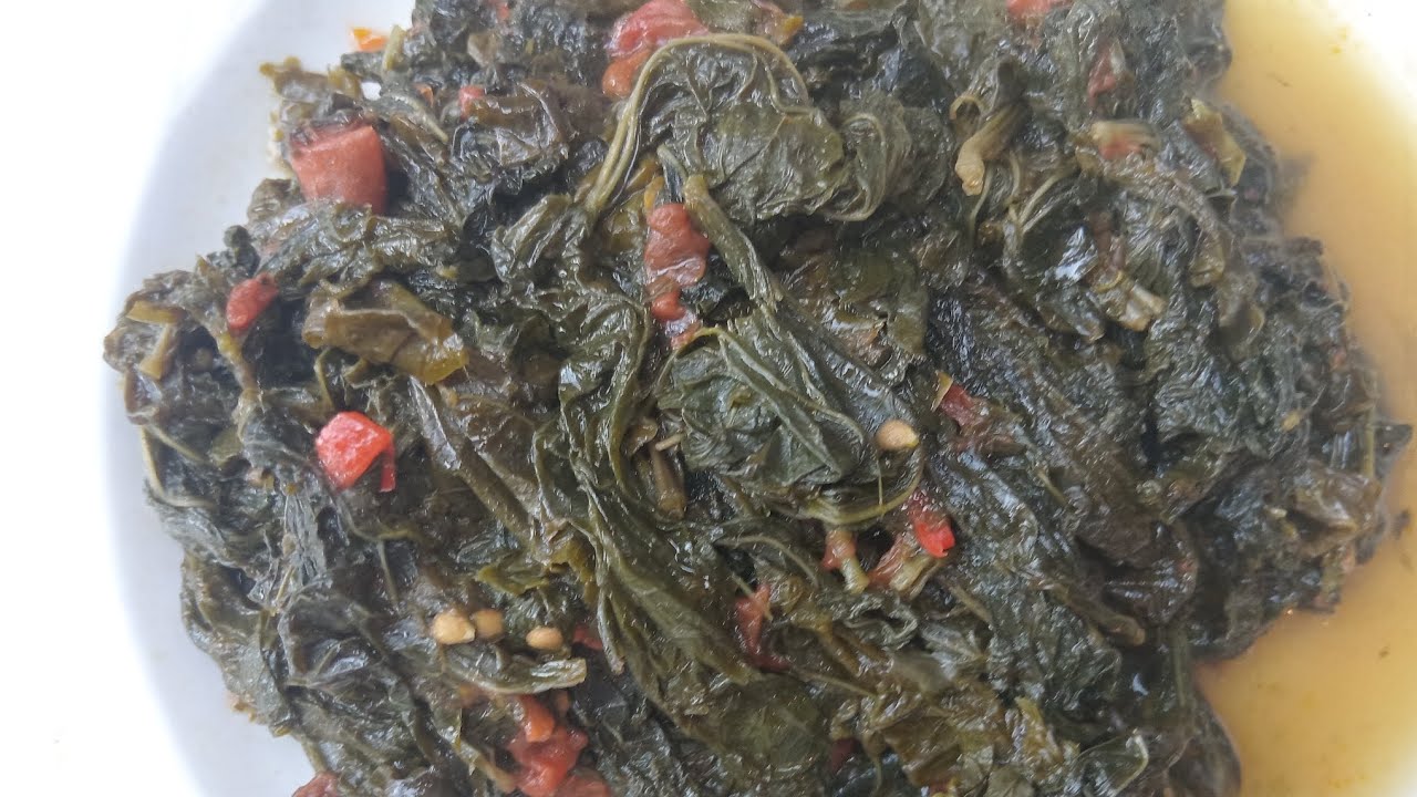 Cooking dried vegetables (mufushwa)