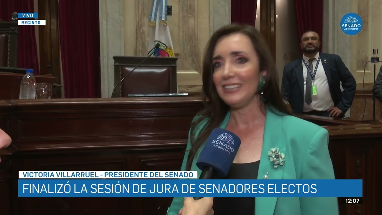 NOTA A VICTORIA VILLARRUEL - SESIÓN PÚBLICA ESPECIAL 28-11-25