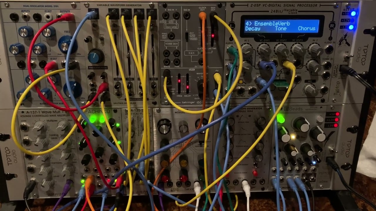 Eurorack Generative Ambient 2 - Sputnik Variable Waveform Generator