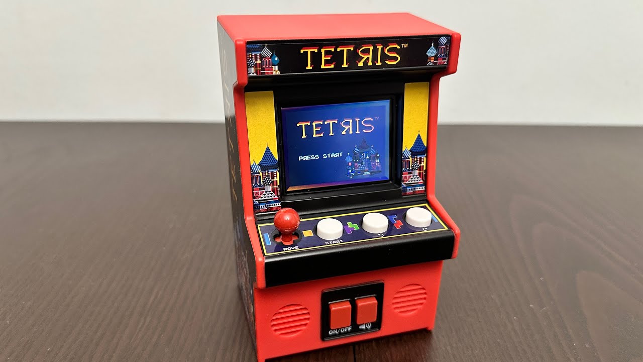 Tetris Arcade Classics Toys Unboxing 