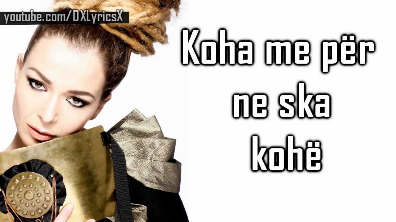 Rona Nishliu - Suus (Albania ) 2012 Eurovision [ Lyrics / Me Tekst ]