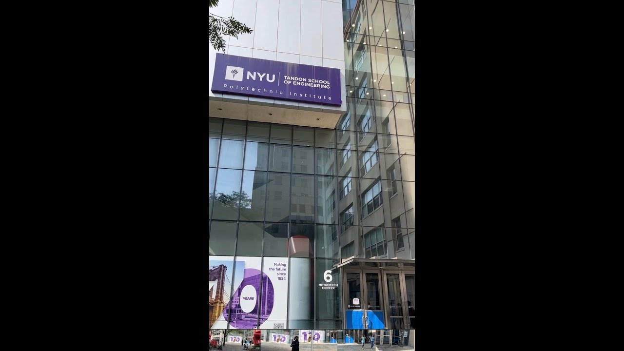 NYU Tandon School of Engineering Campus tour#brooklyn #engineering #nyc #library