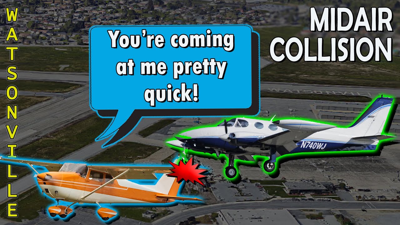 Fatal MID-AIR COLLISION at Watsonville Municipal, CA | #N49931 #N740WJ