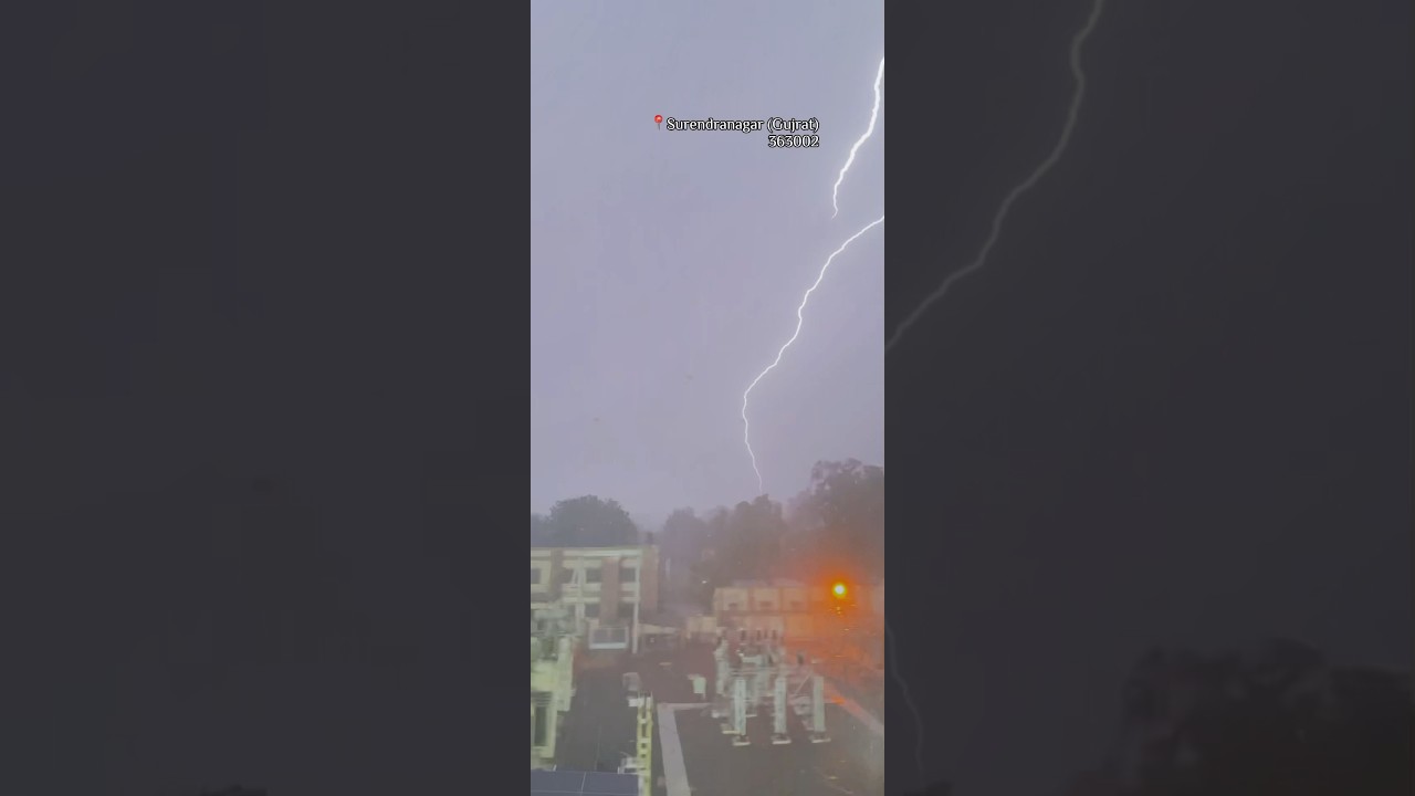 Rain 🌧️ Surendranagar (Gujarat)#rain #youtubeshorts #viralvideo