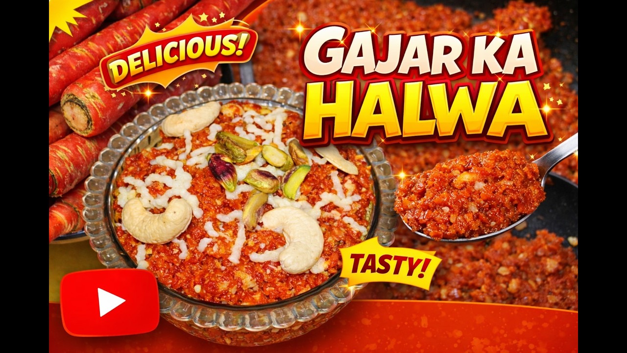 Gajar Ka Halwa ki Recipe | गाजर का हलवा की रेसिपी | Homemade Recipe #gajarkahalwa #cooking #food