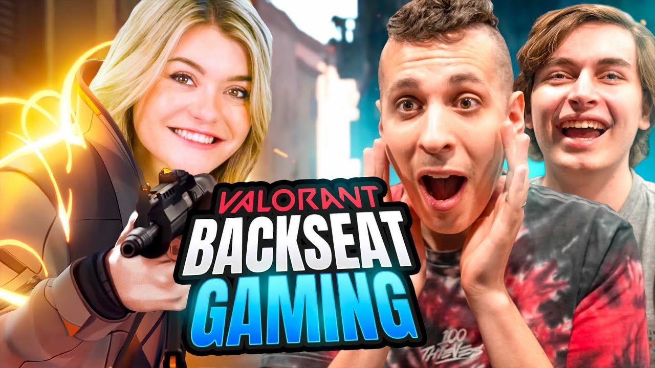 BrookeAB, New Valorant Pro? Backseat Coaching w/ 100T Valorant ft. Asuna, Steel, Nitr0, Ethan