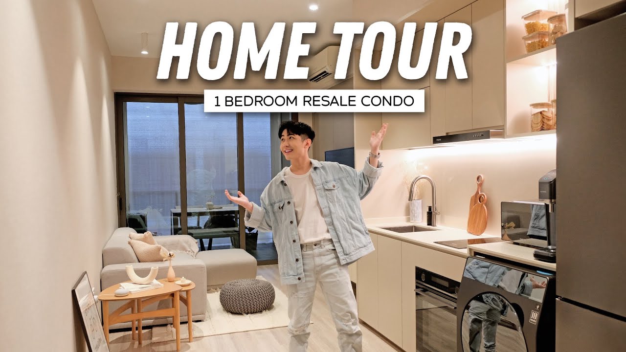 HOME TOUR!!! Randy’s 1 Bedroom Resale Condo *Scandinavian Minimalist Style*