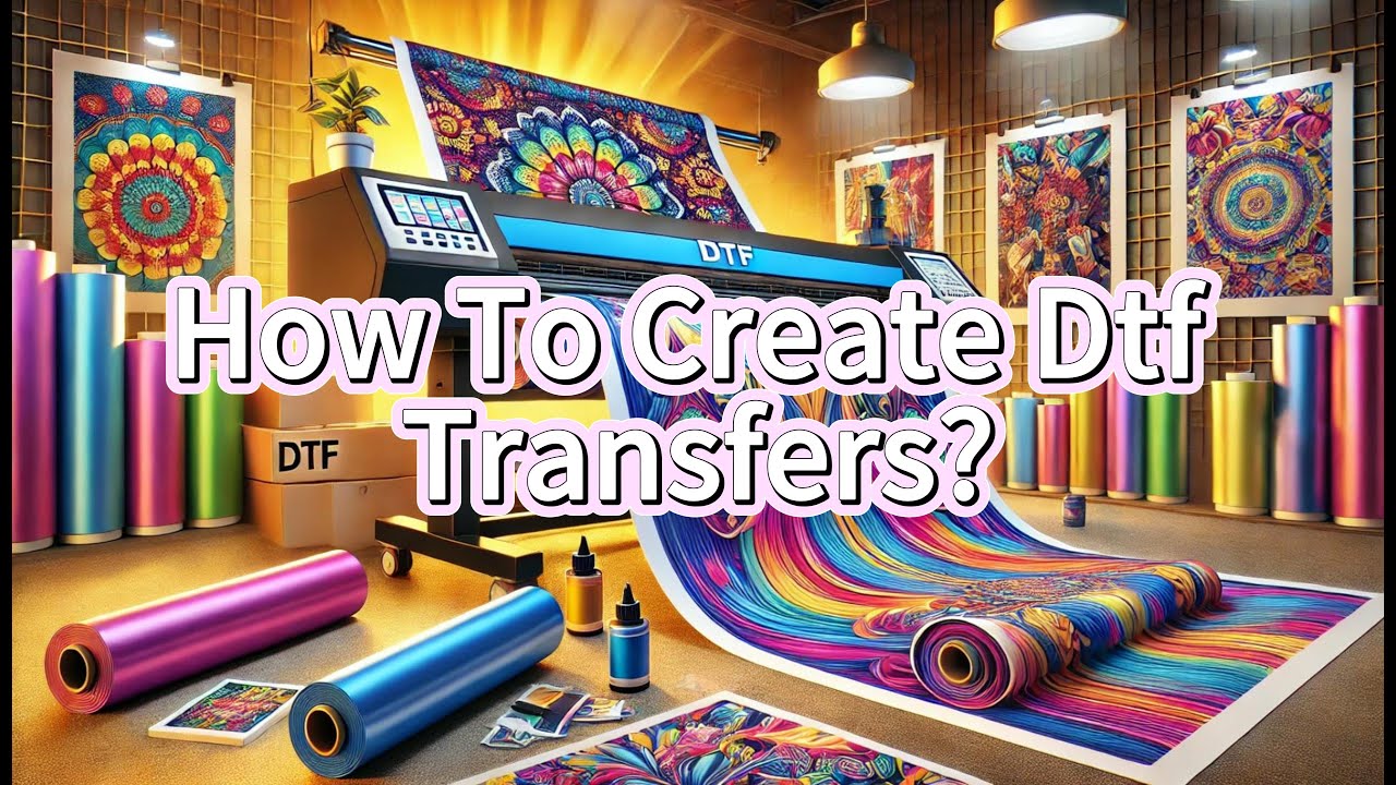 How To Create Dtf Transfers? DTF A4 Film Supplier, DTF Transfer Film Glossy Manufacturer, China