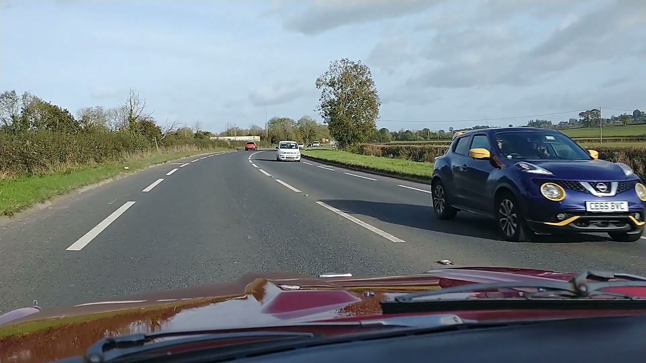1973 Rover P6B goes for a drive.