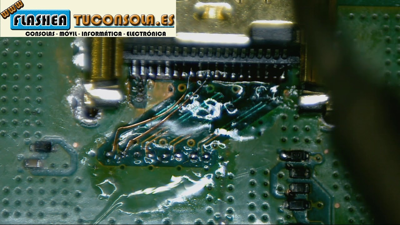 Reconstrucción pistas puerto hdmi ps4