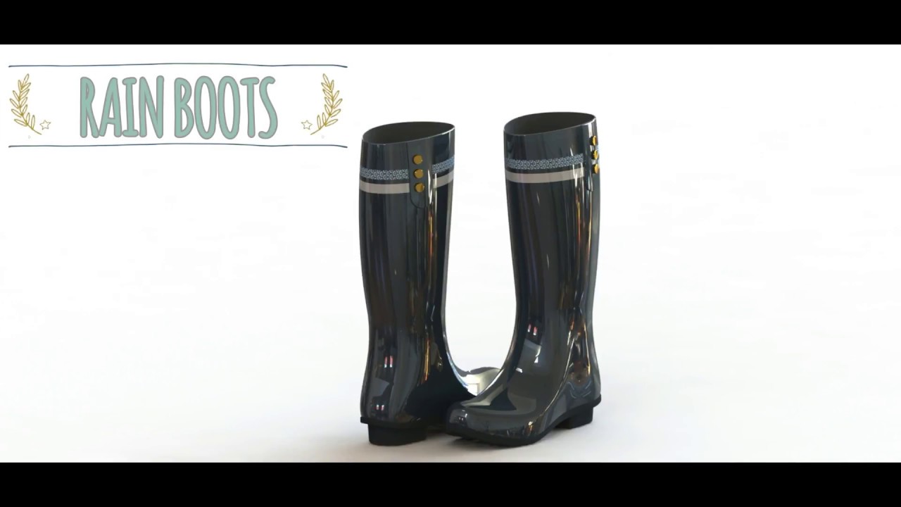Shoes Design on SolidWorks | Rain Boots