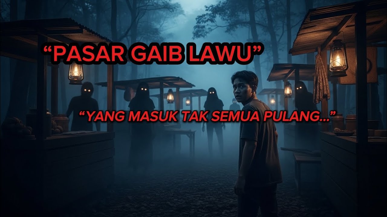 PASAR GAIB GUNUNG LAWU – Kisah Nyata Pendaki Hilang di Tengah Pasar Misterius