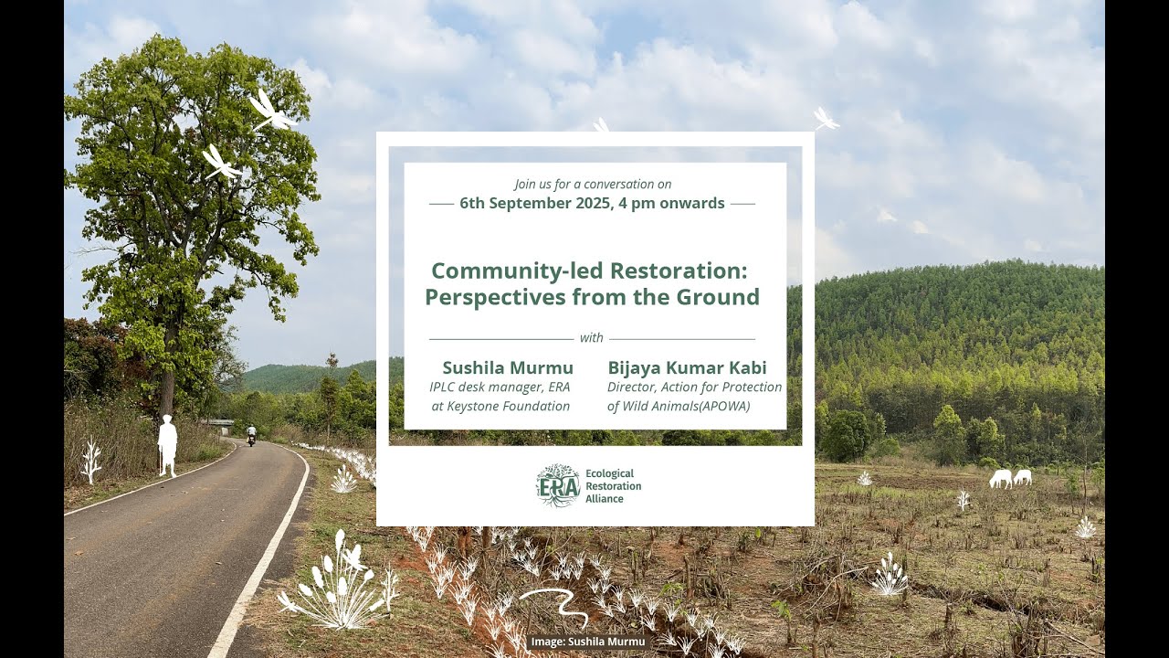 [ERA Webinar]: Community-led Restoration: Perspectives from the Ground