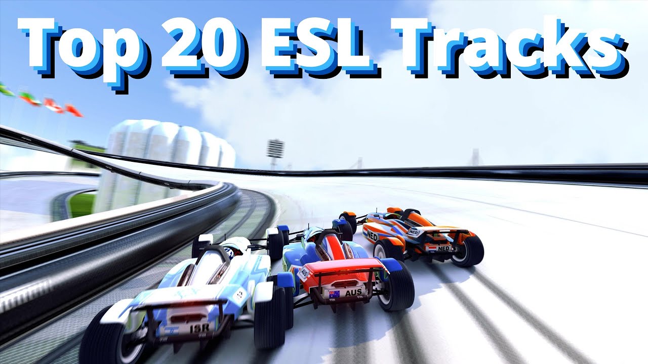Top 20 ESL Tech Tracks In Trackmania Nations Forever - Trailer
