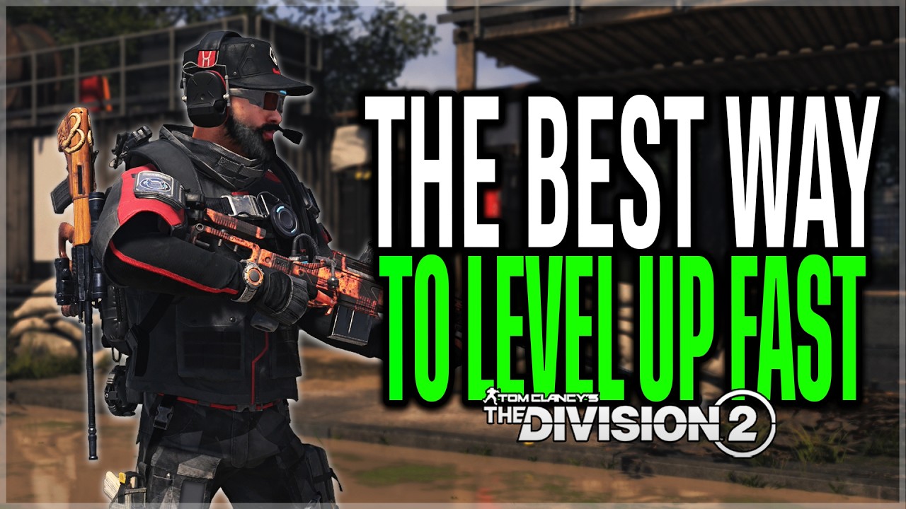 The BEST WAY to LEVEL UP in The Division 2! Build & Guide to Use... (Year 8 Season 1)