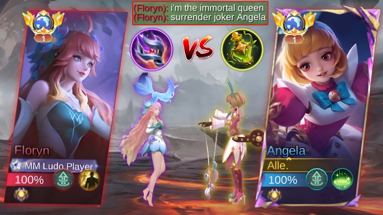 GLOBAL FLORYN VS ANGELA | HEALER AGAINST IMMORTAL | EXPLAINED TUTORIAL!! MLBB