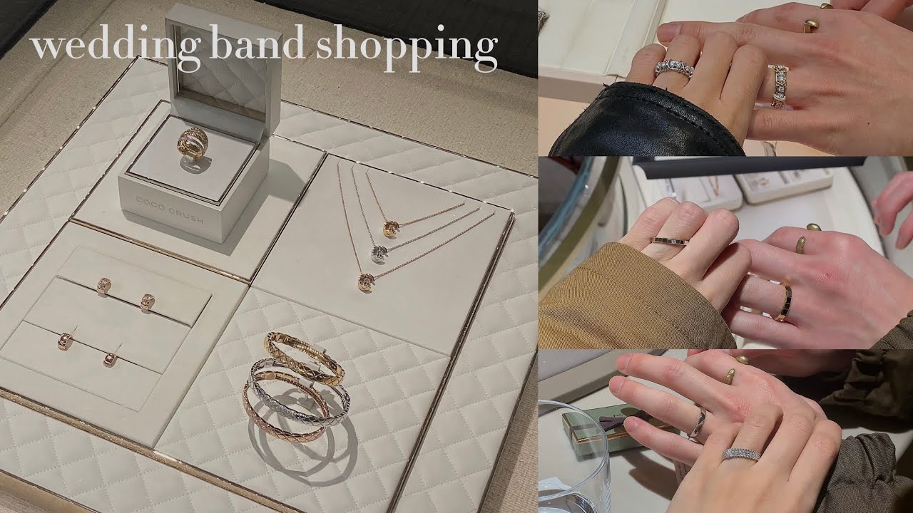 wedding series | ring shopping 💍 chanel, cartier, hermes, bulgari, van cleef, graff, tiffany