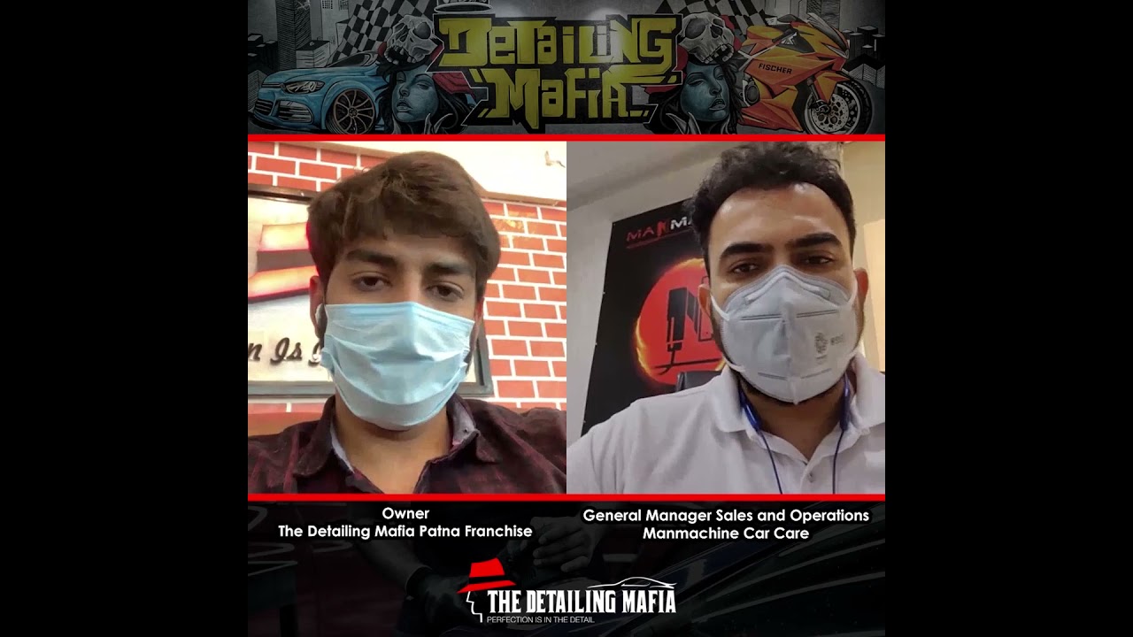 The Detailing Mafia G. M Mr. Shaurya Bhatta taking feedback call Franchise Owner (Patna)