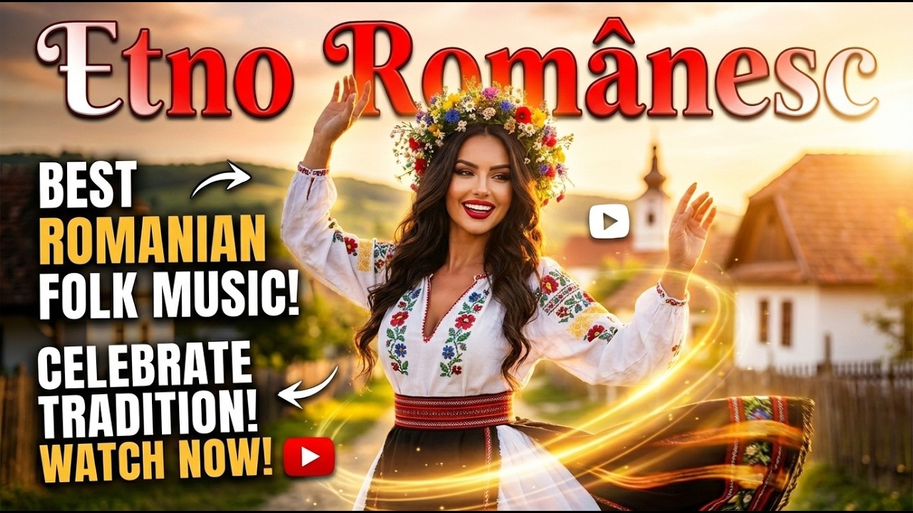 Etno Românesc Modern 2026 🇷🇴 | Dor de Sat Liniștit și Dor din Rural Romanian village countryside