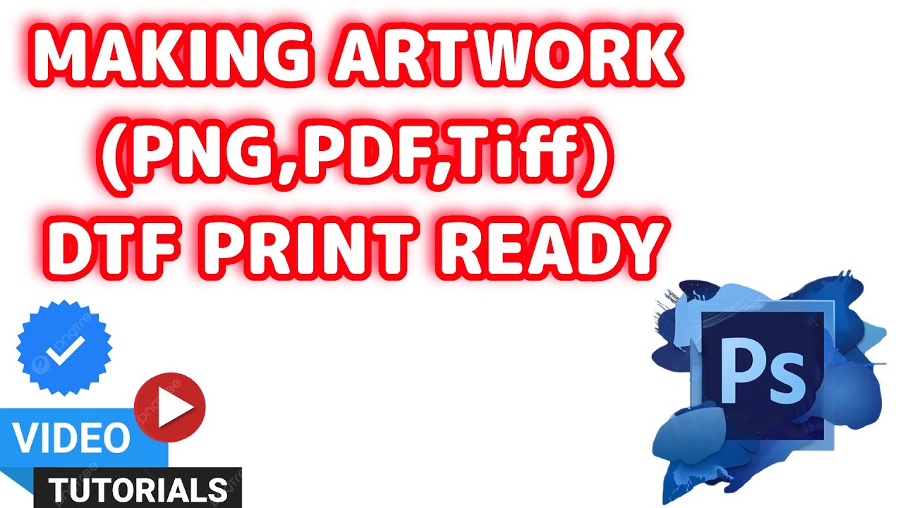 Making Artwork DTF Ready (Remove Ghost & BG + Sizing & Spot Channel)