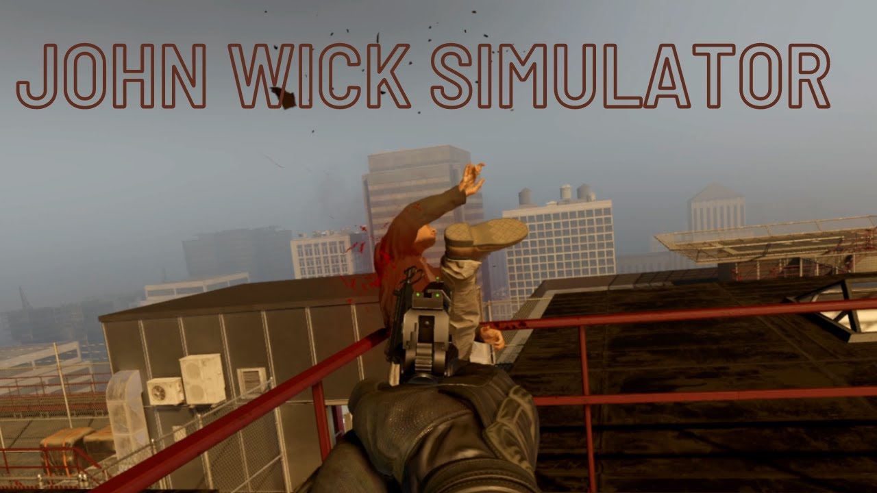 JOHN WICK IN VR! | Gunman Contracts 2 | Half Life Alyx Mod |
