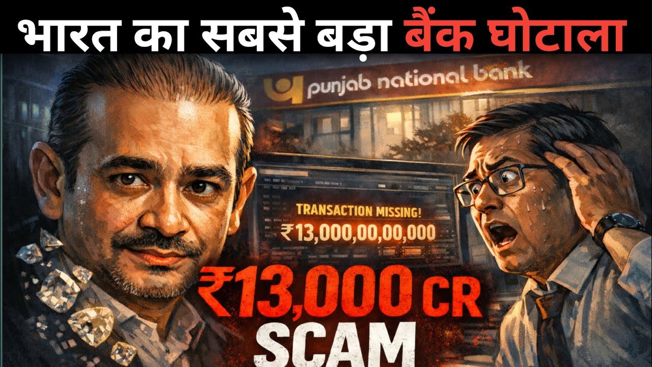 भारत का सबसे बड़ा बैंक घोटाला  | Punjab National Bank Scam | Nirav Modi #BankScam #NiravModi