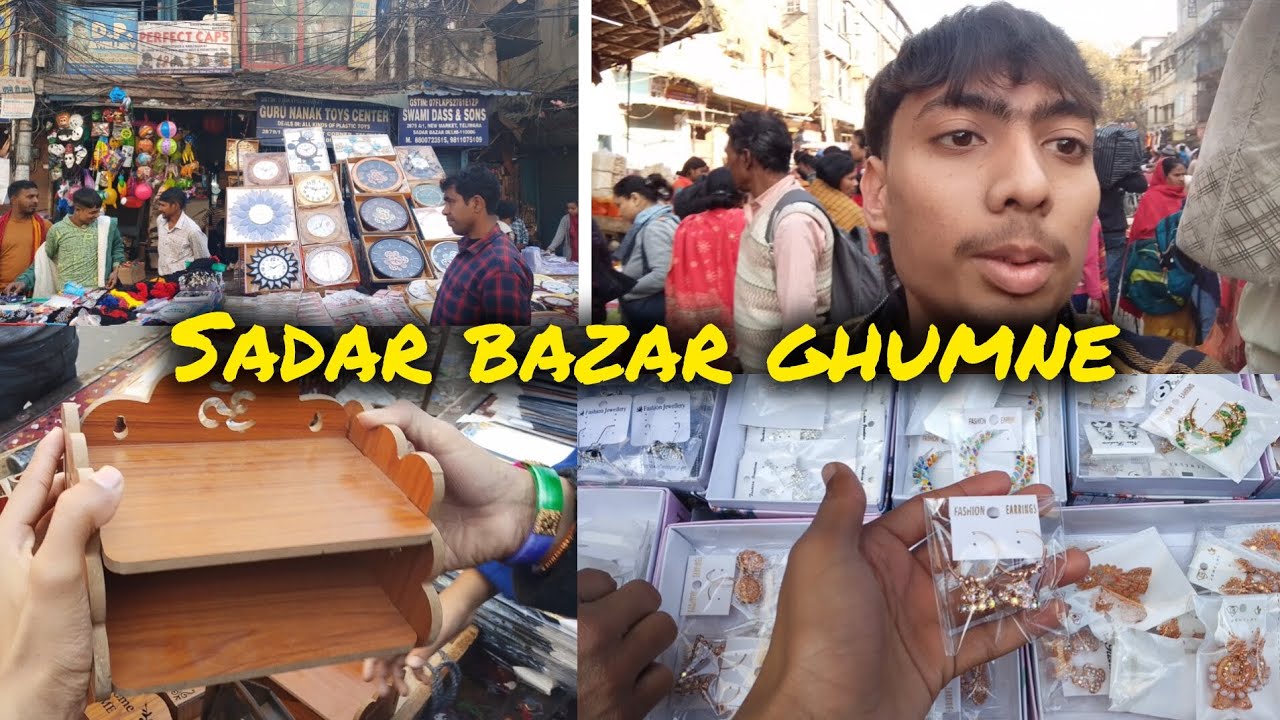 Hello guys kya haal chaal hai Naman vlogs main aapka.. Aaj doston Sadar bajar ghumne gaye the Sunday