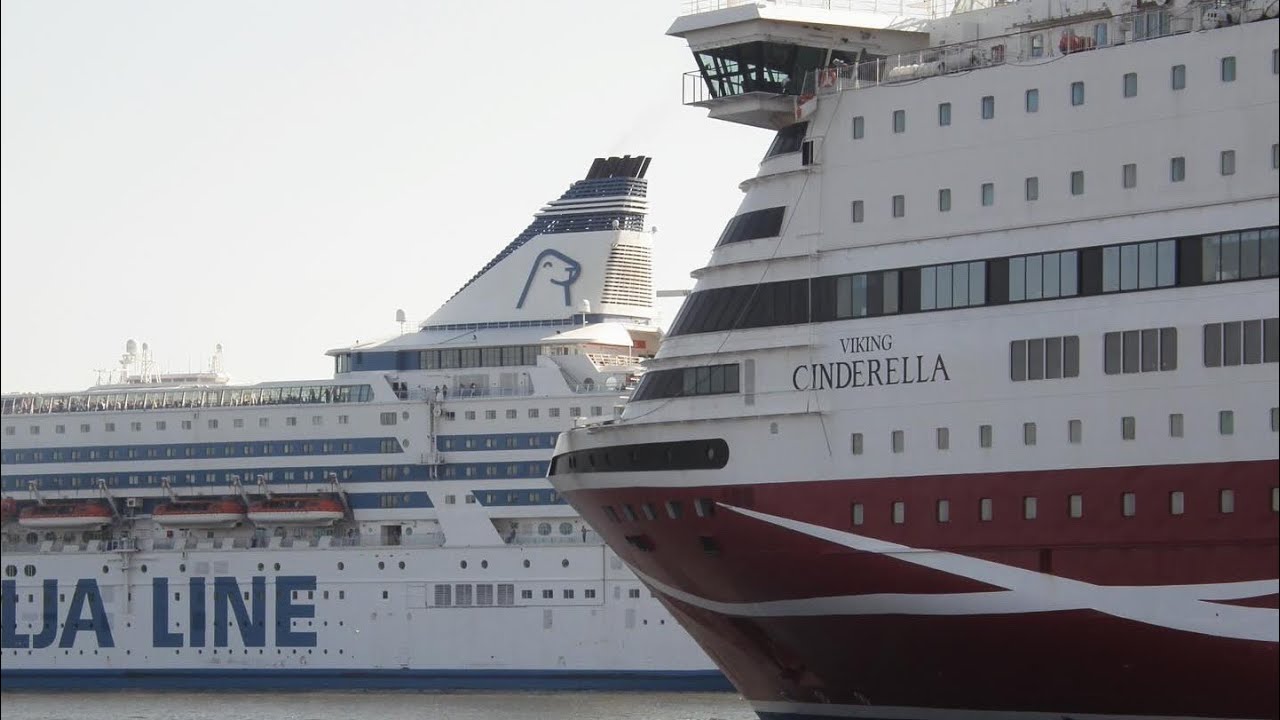 Delayed Silja Symphony Leads to Viking Cinderella departing first | 30.5.2024