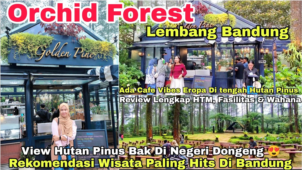 ORCHID FOREST LEMBANG BANDUNG | Wisata Hits Dengan View Hutan Pinus Tercakep