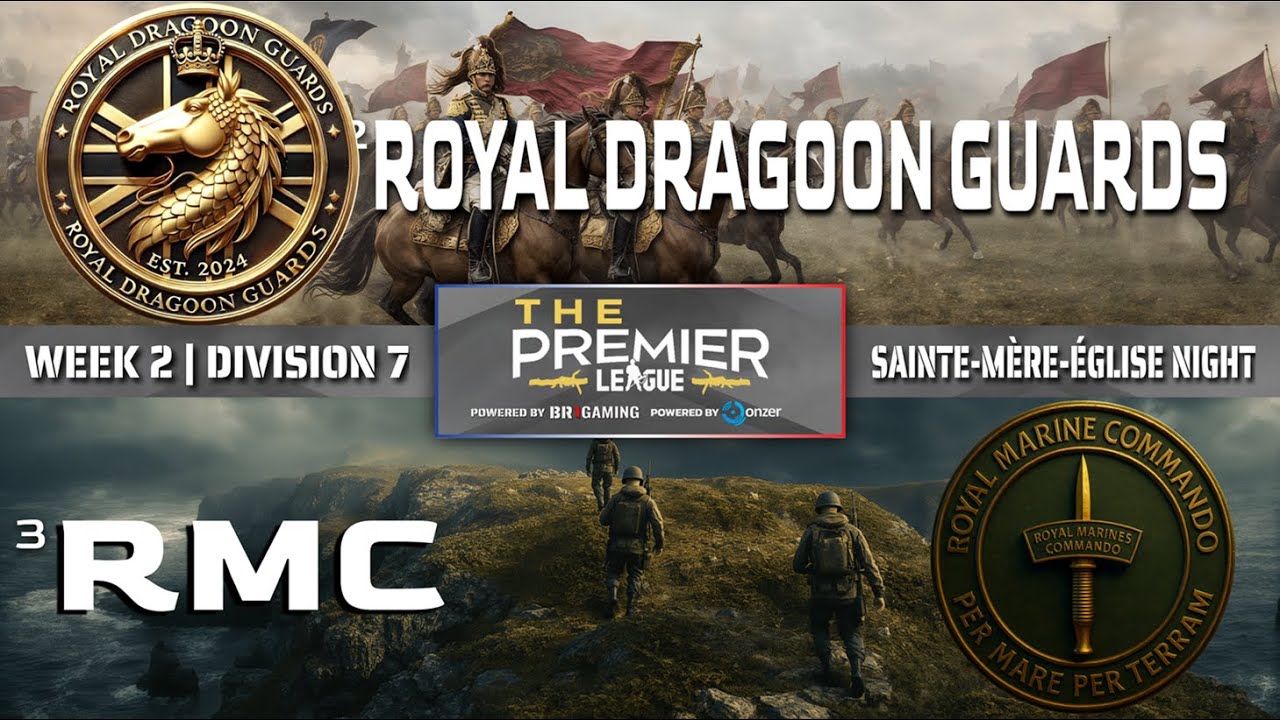Hell Let Loose - RDG vs RMC -  The Premier League - SME Night - Church - Console HLL