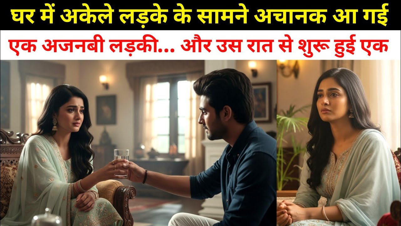 अकेले लड़के के घर आधी रात आई अजनबी लड़की… और उसी पल शुरू हुई दिल को छू लेने वाली प्रेम कहानी!