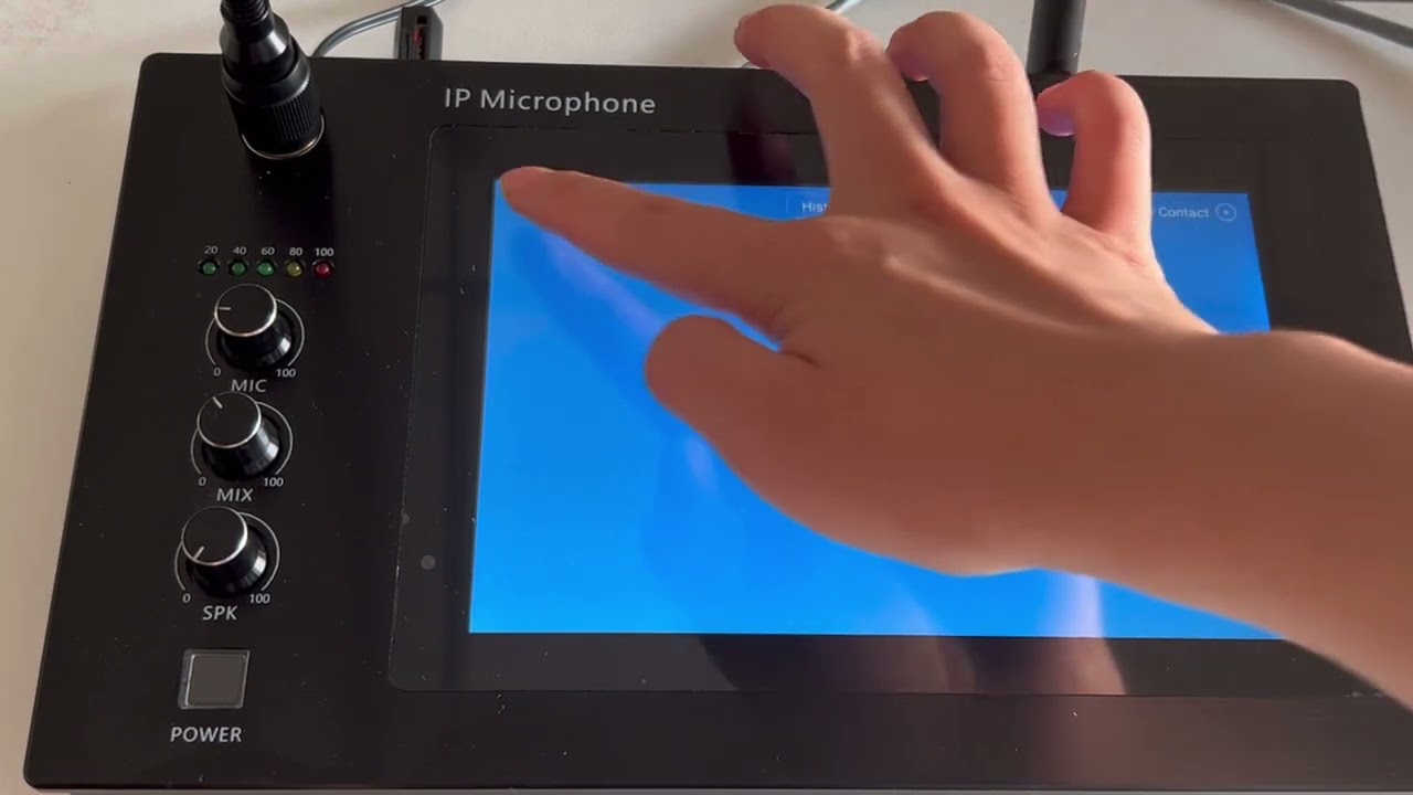 Tonmind IP Paging Microphone SIP-M20