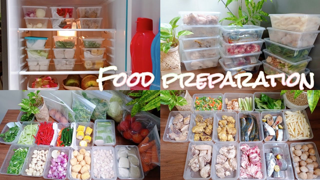 FOOD PREPARATION |cara menyimpan sayuran supaya awet | tips memasak cepat | rutinitas pagi IRT