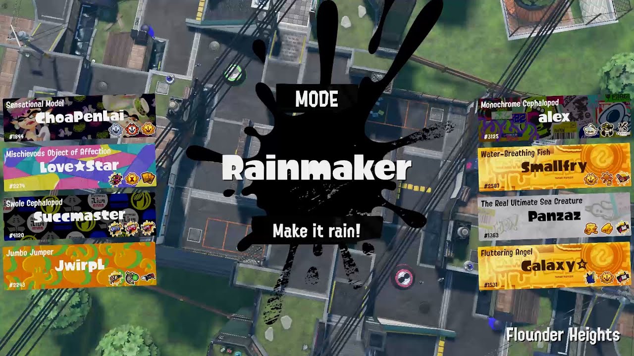 Splatoon 3 - Anarchy Battles RM #8 (Sploosh-o-matic)