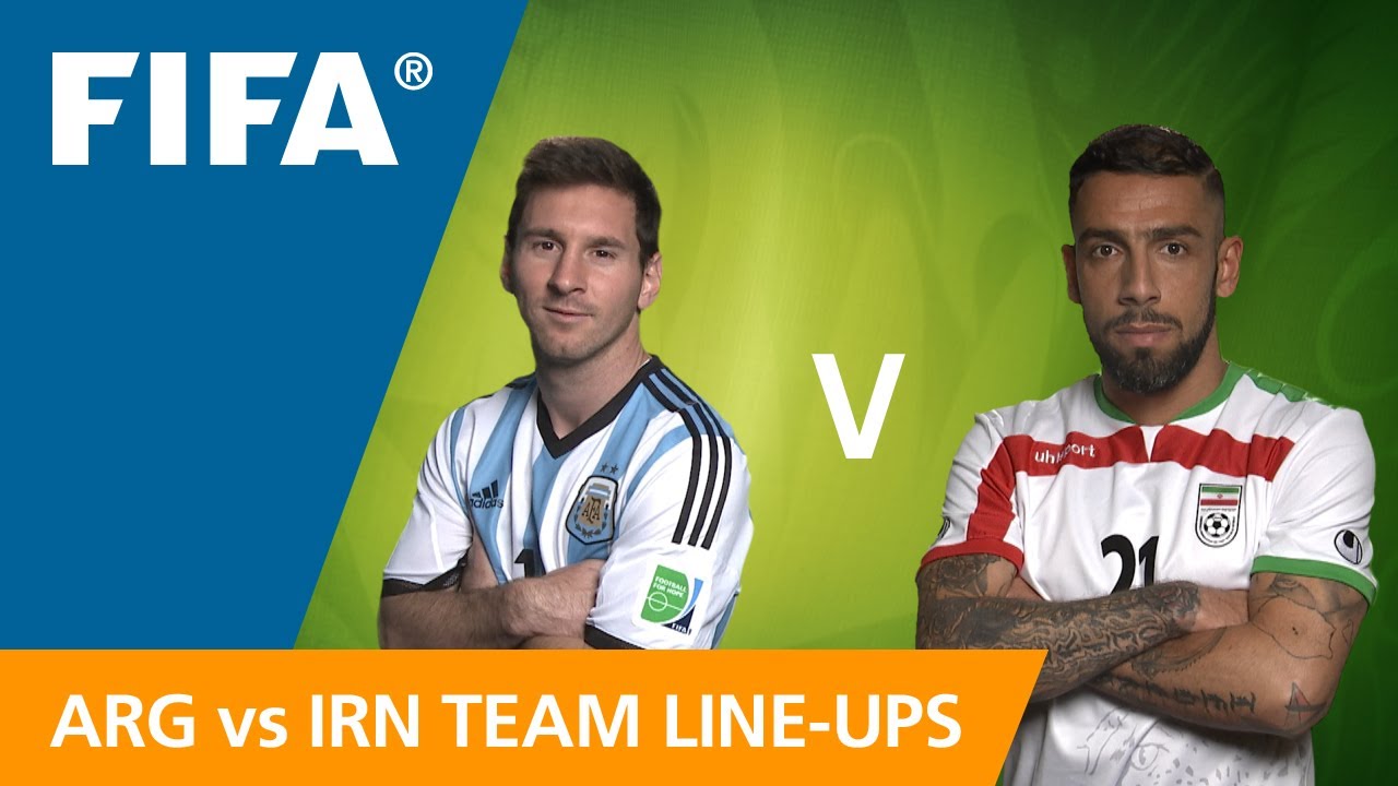 Argentina v. Iran - Teams Announcement