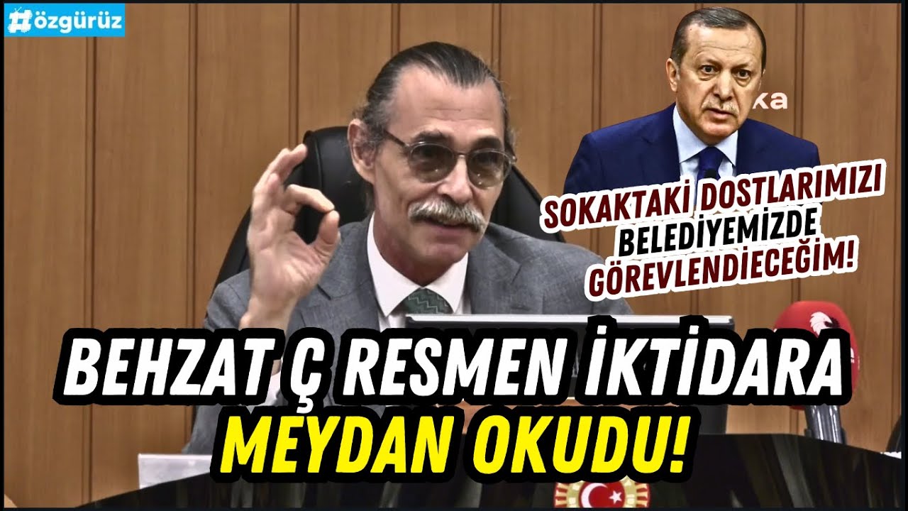 Behzat Ç resmen iktidara meydan okudu! Erdoğan küplere binecek!